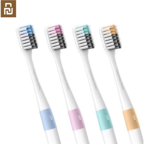 Youpin Doctor B Toothbrush Bass Method Sandwish-bedded better Brush Wire 4 Colors Including 1 Travel Box For Xiaomi Smart Home