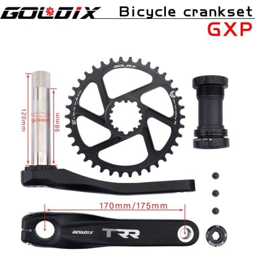 MTB GXP Crankset 170/175mm Mountain Bike Chainring 32/34/36/38T Narrow Wide MTB Bicycle Crank Set for SRAM SHIMANO