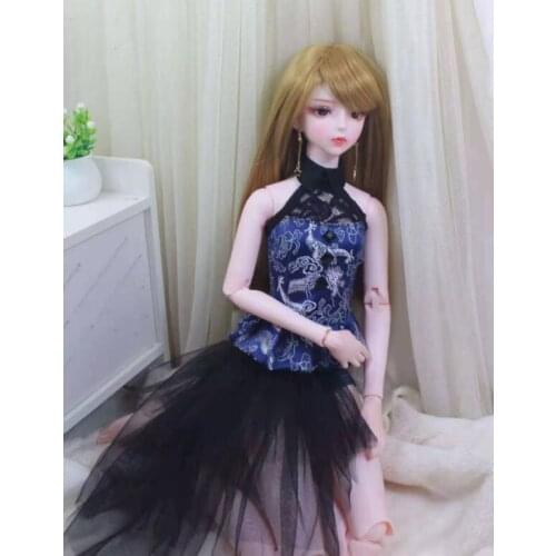 1/4 Doll Dress 1/3 BJD Doll clothes ,60CM " Ye Loli " dress one Set free shipping,Toy doll clothes