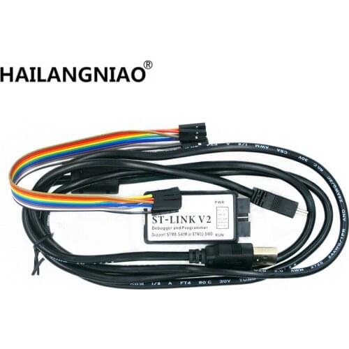 10set/lot ST-LINK V2 ST-LINK STM8 STM32 programmer emulator debugger Downloader burner