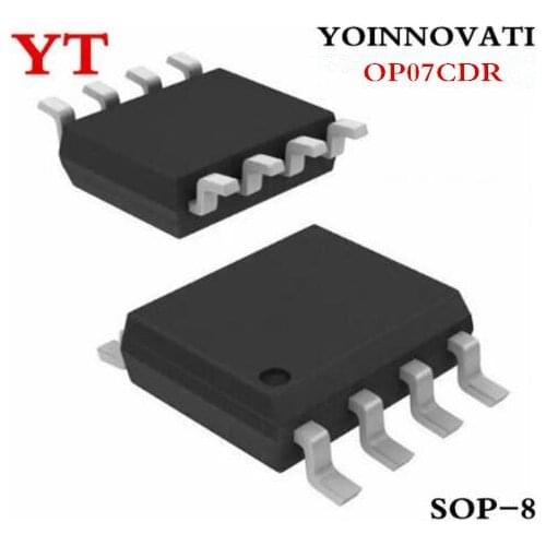 100pcs/lot OP07CDR OP07 Operational Amplifier SOP8 IC Best quality