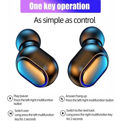 2021NEW A7S Wireless Bluetooth 5.0 Earphone TWS HIFI Heandphone Mini In-Ear Sports Running Headset For Xiaomi Iphone