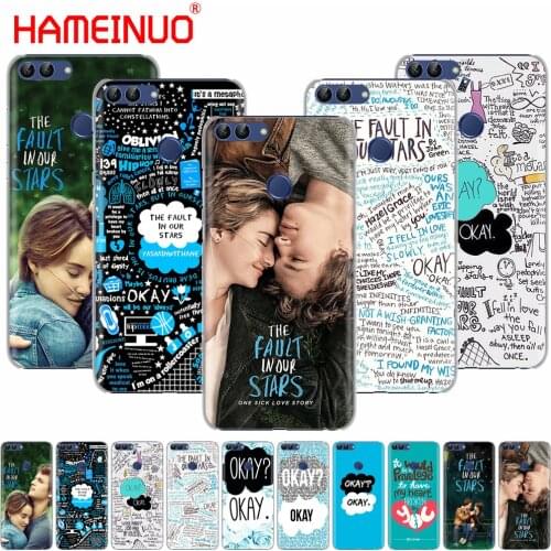 The Fault In Our Stars OKAY cell phone Cover Case for huawei Honor 7C Y5 Y625 Y635 Y6 Y7 Y9 2017 2018 Prime PRO