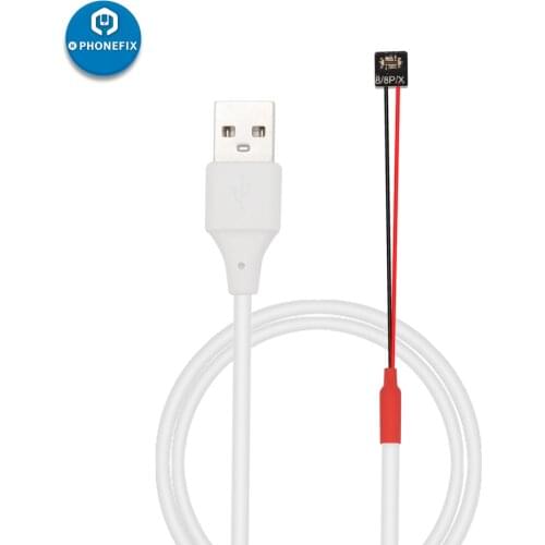 For iPhone 8 8P X Power Cable Adapter Battery Connector Buckle Cable Switch ON OFF Power Supply Cable Battery Repair Cable