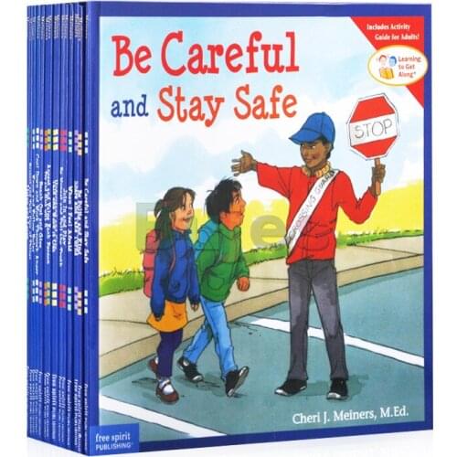 Learning To Get Along, 15 Books/set, English Storybook, English Emotional Intelligence Childhood Toy Color Picture Book