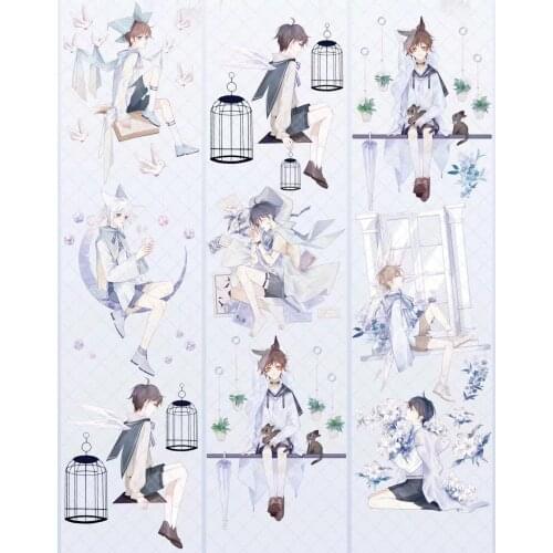 Young Dream3 Washi Masking Tapes Bullet Journal DIY Scrapbooking Decrorative Stickers