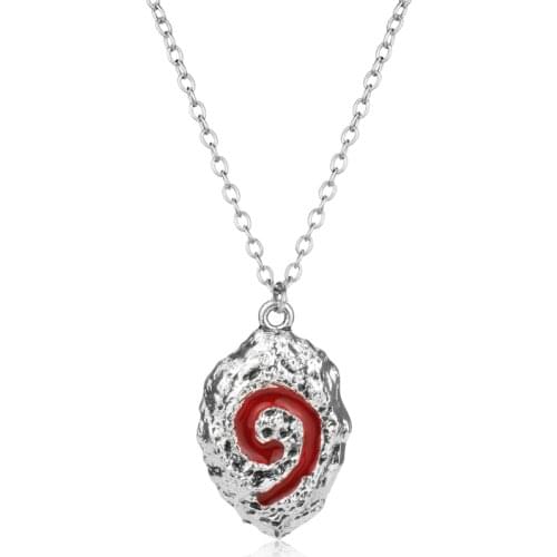 MQCHUN World Of Warcraft Hearthstone Glass Round Pendant Charm Necklace Fine Jewelry for Women Men-30