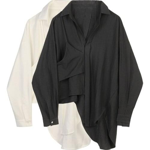 PAFUTIN Womens Black Shirts