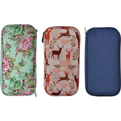 Empty Pouch Storage Bag Crochet Bag For Crochet Hook and Knitting Needles Big Capacity Organizer Storage Bag For Sewing Tools