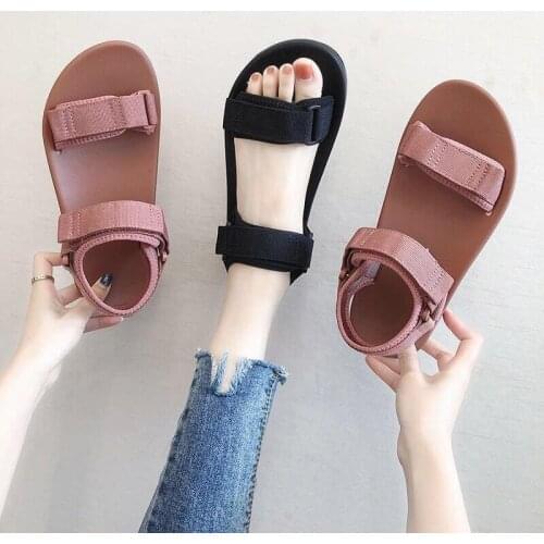 Lisapie Women Sandals Summer 2021 Popular Shoes Chaussures Platform Sandals Breathable Open Toe Casual All-match sneakers