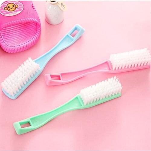 Multi-functional Long Handle Shoes Cleaning Shoes Brush Sneaker Home Brush Clothes Board Shoes Brush Plastic Laundry Tools