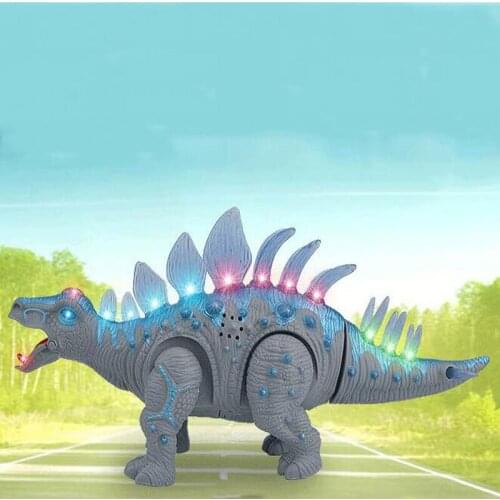 Super Large Remote Control Dinosaur Stegosaurus Simulation Early Education Intelligent Music Lighting Will Walk Dinosaur Toys