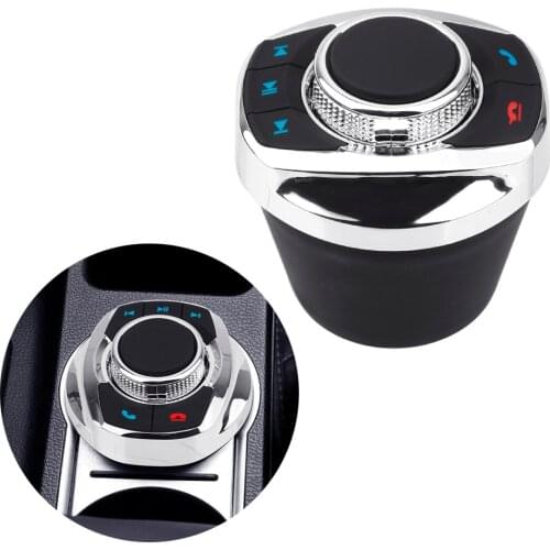 LED Light Car Wireless Steering Wheel Control Button Universal 8 Keys For Car Android Navigation Player Cup Shape