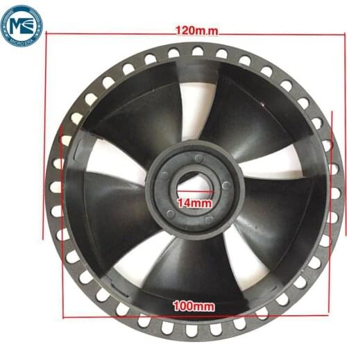 Treadmill Motor fan Cooling fan for treamill motor Universal treadmill sensor perforated wheel 120mm