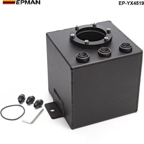 High performance 2L Billet Aluminium Fuel Surge Tank AN6 EP-YX4519