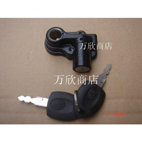 Motorcycle (CBT125) seat lock New Edge SDH125-39A / 39C cushion lock