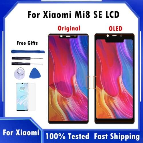 5.88" Tested Quality LCD Display for Xiaomi 8 SE Mi8 SE LCD Display Touch Screen Digitizer Replacement Xiaomi Mi 8 SE Mi8SE