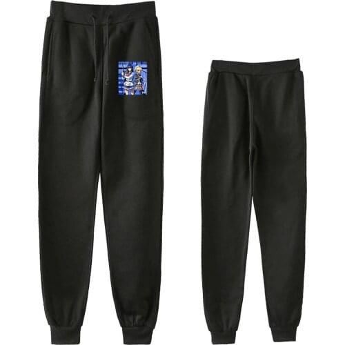 Sky Invasion Men Women Casual Cotton Sweatpant New Middle Waist Solid Cargo Pants Loose Streetwear Elastic Ankle-Length Trousers