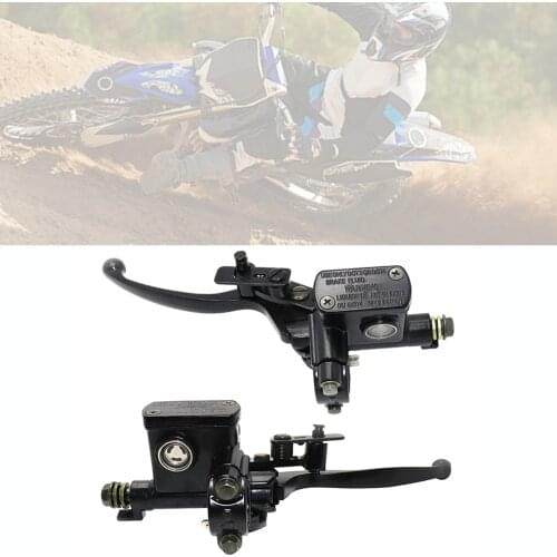 Hydraulic Brakes Universal Motorcycle Brake Pump Buggy Scooter Cylinder Pump Handle Accessories Left Right Clutch Lever 50-250CC