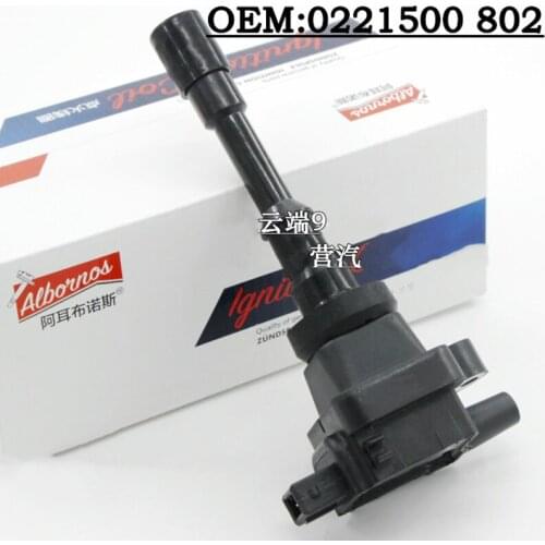 Engine Ignition Coil for Zotye 2008 T200 Changan HONOR 0221500802 (PLEASE TELL CAR VIN)