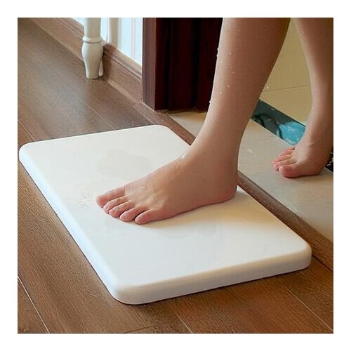 Creative home decor DIATOMACEOUS EARTH kieselguhr bathroom mat water absorption mat