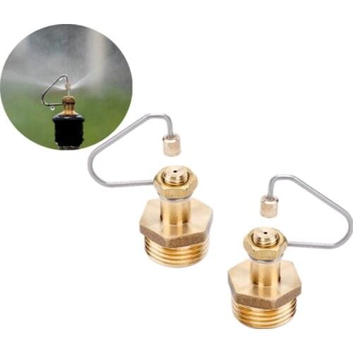 20PCS 1/2"(Dn15) Brass Misting Sprinkler Refraction Nozzle For Garden Lawn Flower Watering Irrigation Fittings