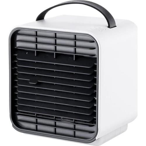 Mini USB Portable Air Cooler Fan Air Conditioner 4 Colors Light Desktop Air Cooling Fan Humidifier Purifier For Office Bedroom