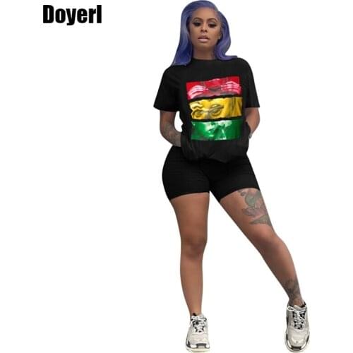 Lounge Wear Two Piece Set Summer Clothes for Women Outfits T Shirt Sport Biker Shorts Sweat Suits Women Matching Sets Tracksuit