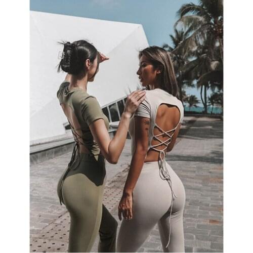 Женские спортивные футболки OIBEE China At AliExpress