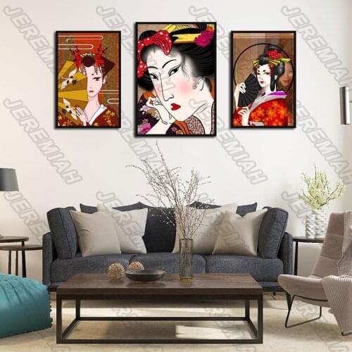 Ancient Lady Figure Poster Nordic Style Wall Art Canvas Print Painting Modern Home Decoration