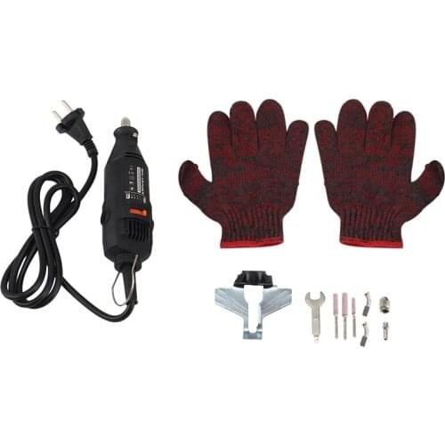 Handheld Mini Electric Chainsaw Sharpening Kit Electric Grinder Sharpening Chainsaw Chains Mill Die Grinder EU Plug Retail