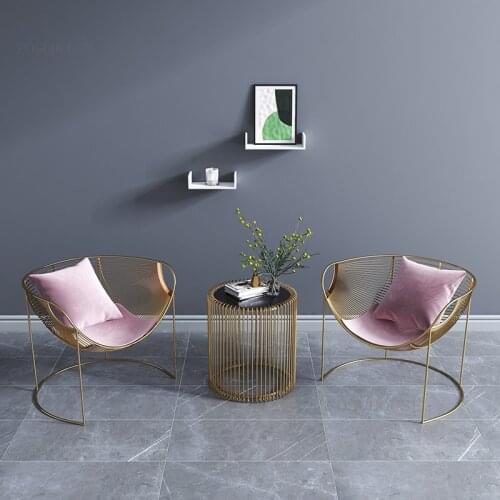 Restaurant Living Room Dining Chairs for Home Furniture Dormitory Lazy Chair Modern Minimalist Negotiation Study Back Armchair