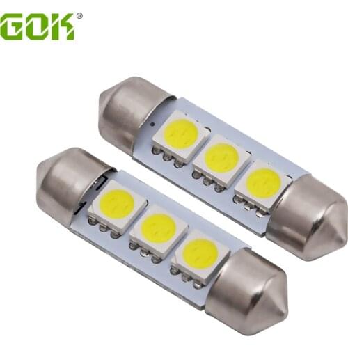 500pcs/lot festoon 31mm 36MM 39MM 41MM car led c5w 3SMD 5050 LED festoon LED Festoon 3SMD reading led light