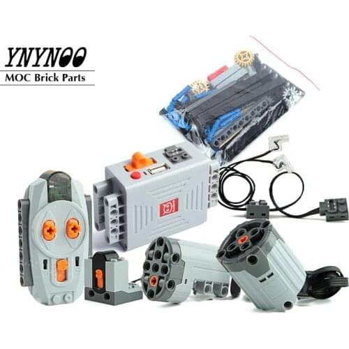 Technical Power Function Series Mobile Modfied Full RC Motors Kit for 42039 24h Race Car Model MOC Building Block Brick DIY Gift