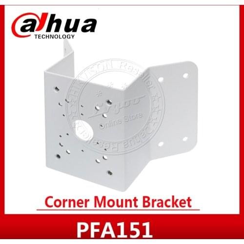 Dahua Corner Mount Bracket PFA151 Material: SECC Corner Mount Bracket Neat & Integrated design PFA151 for SD49225T-HN