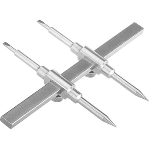 1Set Professional Dual Tip Stainless Steel Lens Spanner Wrench Opening Repair Disassemble Tool 10-130MM for DSLR Camera