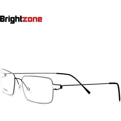 2017 No-screw No-Pressure Super Light Classic Style Successful Men And Women Elegance Prescription Rx Spectacle Glasses Frame