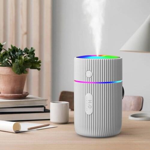 220ML Colorful Air Humidifier USB Portable Home Car Humidifier Large Fog Water Replenishing Humidificador Air-Diffuser