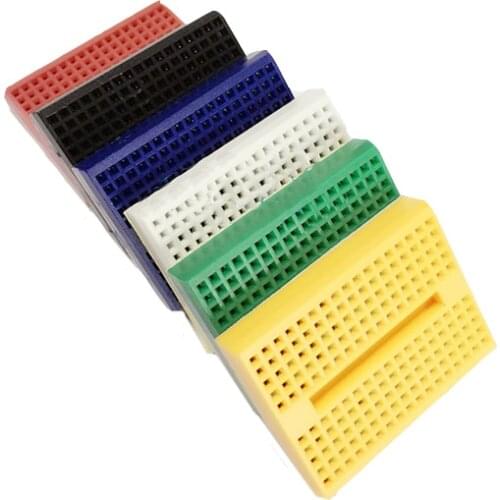 3pcs/lot Mini Solderless Prototype Breadboard 170 Tie-points Protoboard For Arduino
