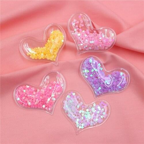 5pcs 6*5cm Love Jewelry headwear accessories hairpin hairpin hairline bow DIY handmade Decorative baking flag,S-1911188