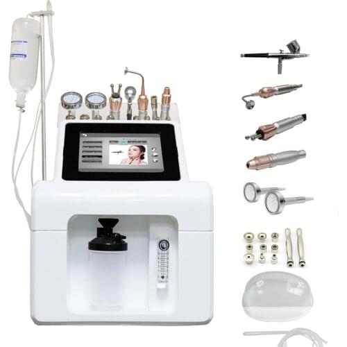 9 In 1 Water Injection Deep Cleaning BIO Eye Lifting Suction Pen Oxygen Facial Skin Care Beauty Machine