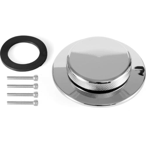 For Ducati Scrambler CNC Aluminum Petrol Gas Tank Cap ICON Classic 2015 2016 Motorcycle Cafe Racer Fuel Cover