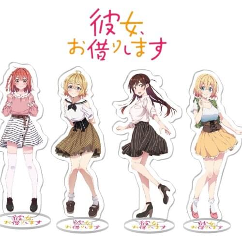 Anime Rent A Girlfriend Mizuhara Chizuru Nanami Cosplay Desk Acrylic Stand Figure Model Table Plate Decor Action Toys Gifts Prop