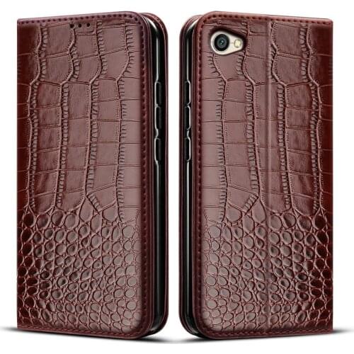 Redmi Note 5a Case Crocodile texture Leather Flip case for Xiaomi Redmi Note 5A Case Wallet Cover Redmi Note5a 16GB
