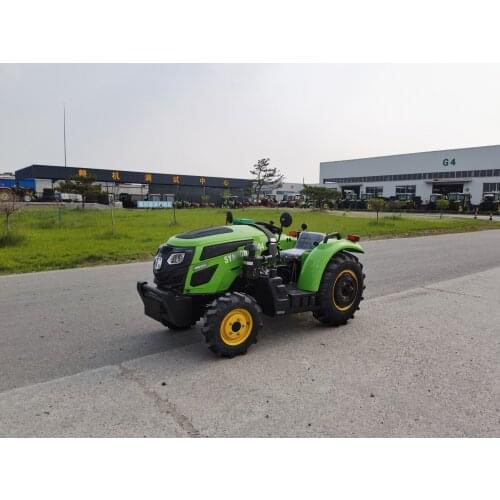 SYNBON Four Wheels Mini Greenhouse Machine Hydraulic Multifunction Orchard Tractors
