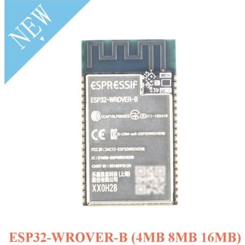ESP32-WROVER-B ESP32-WROVER 4MB 8MB 16MB Flash Memory ESP32 Dual-core WiFi Bluetooth Wireless Module IoT Antenna
