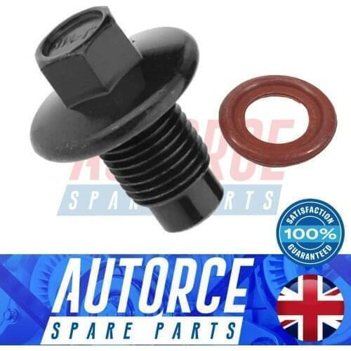 FOR CITROEN RELAY 2.2 HDI PEUGEOT BOXER 2.2 HDI FORD TRANSIT OIL SUMP PLUG + GASKET LF13-10-404, C201-10-404, 1005593, 6507741AA