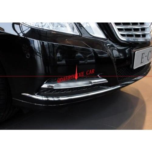 QDAEROHIVE DRL LED Car Daytime Running Lights For Mercedes benz w212 E180 E200 E260 E320 E400 2011-2014