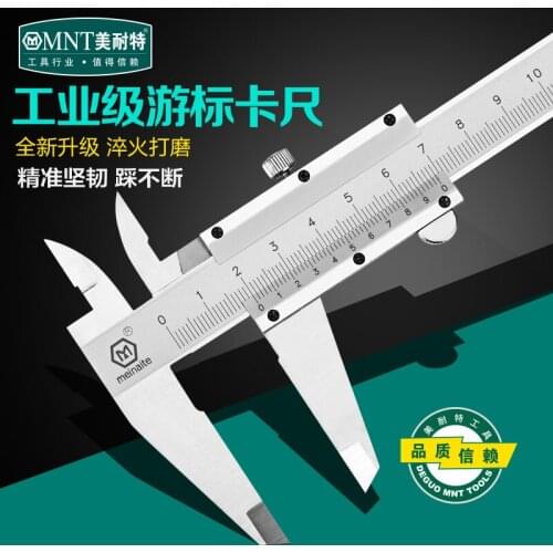 Vernier Calipers 0-200mm Micrometer Measuring Stainless Steel Inspectors Measuring Tools