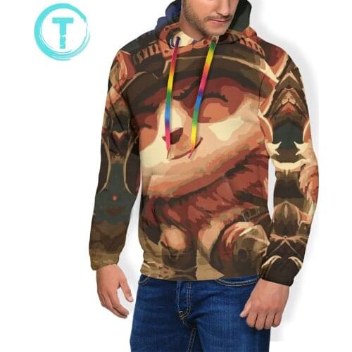 Teemo Hoodie Teemo Hoodies Purple Polyester Pullover Hoodie Cool Mens Autumn Big Long Length Hoodies